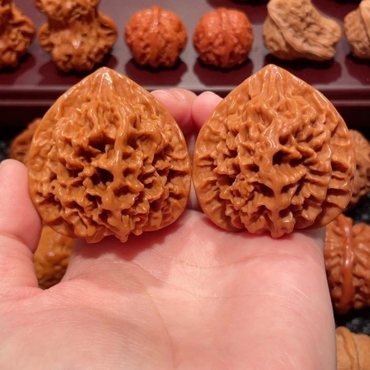 把件文玩核桃风**淡龙鳞纹帝王