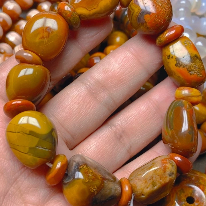 未镶嵌手串玛瑙/玉髓