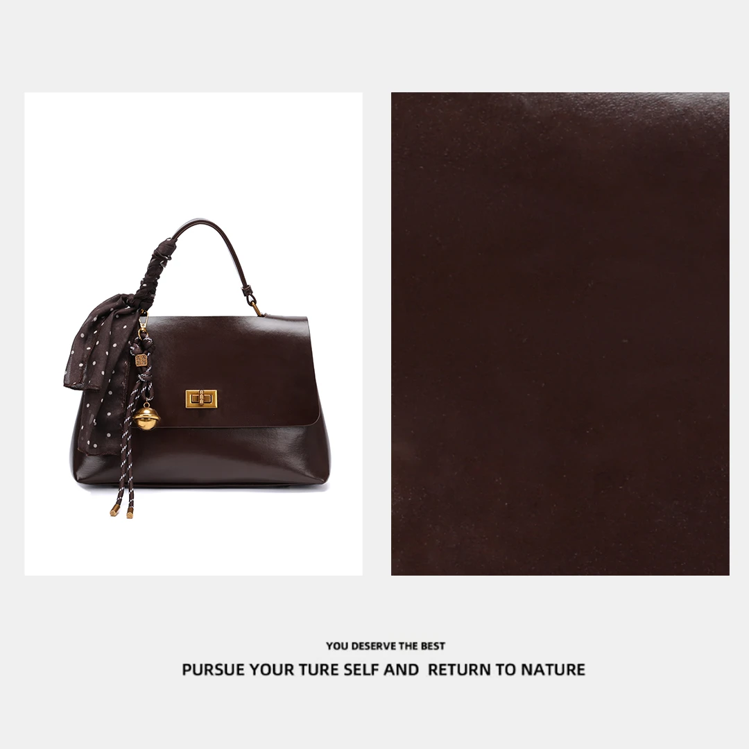 【玫瑰物语】高级感手提小方包百搭单肩斜挎包【赠挂件】