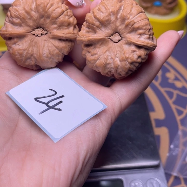 文玩核桃把件蛤蟆42.24