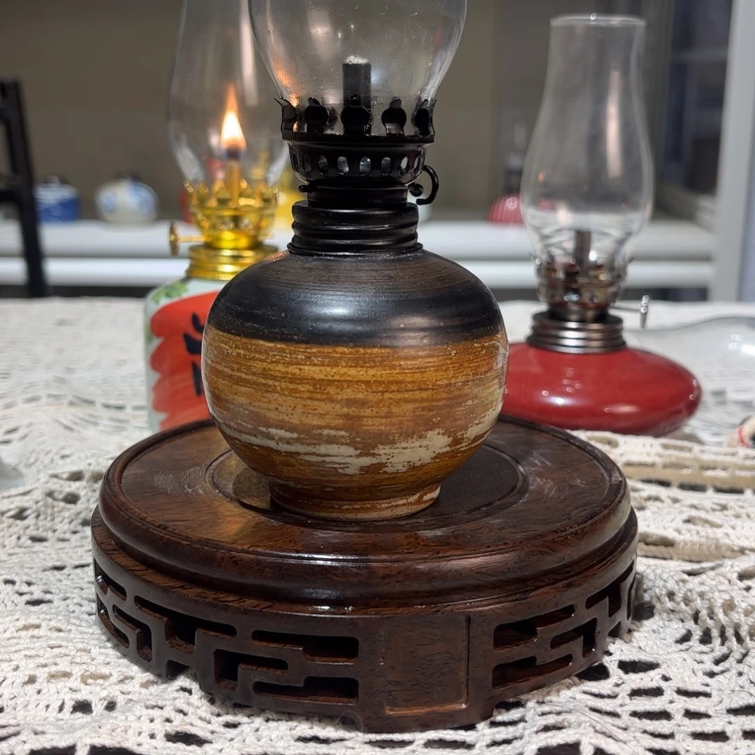摆件景德镇陶瓷香薰灯
