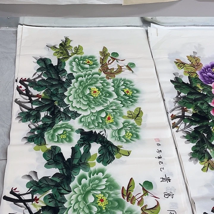 国画国画作品书法作品原稿