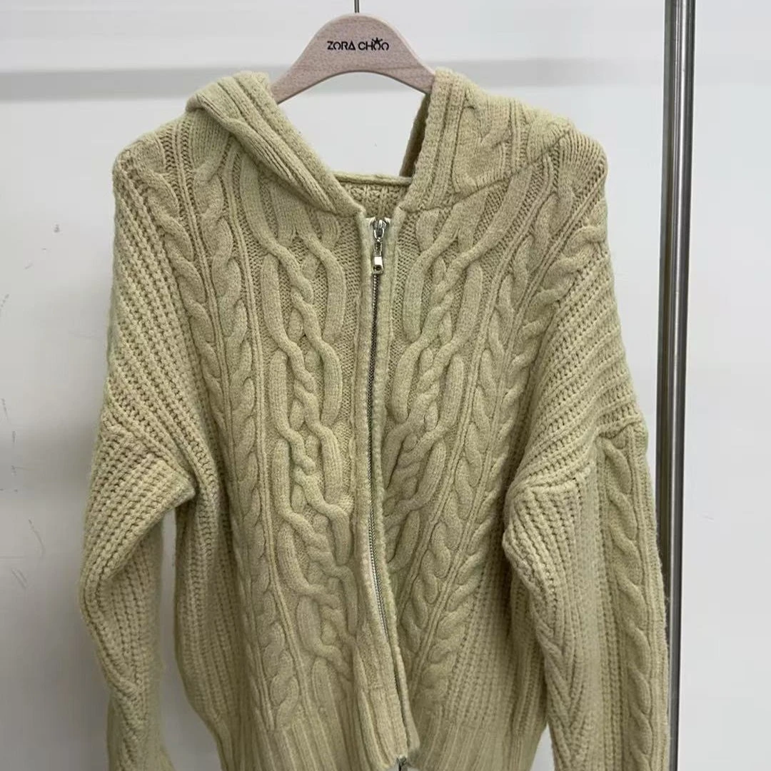 1088黄色针织衫时尚