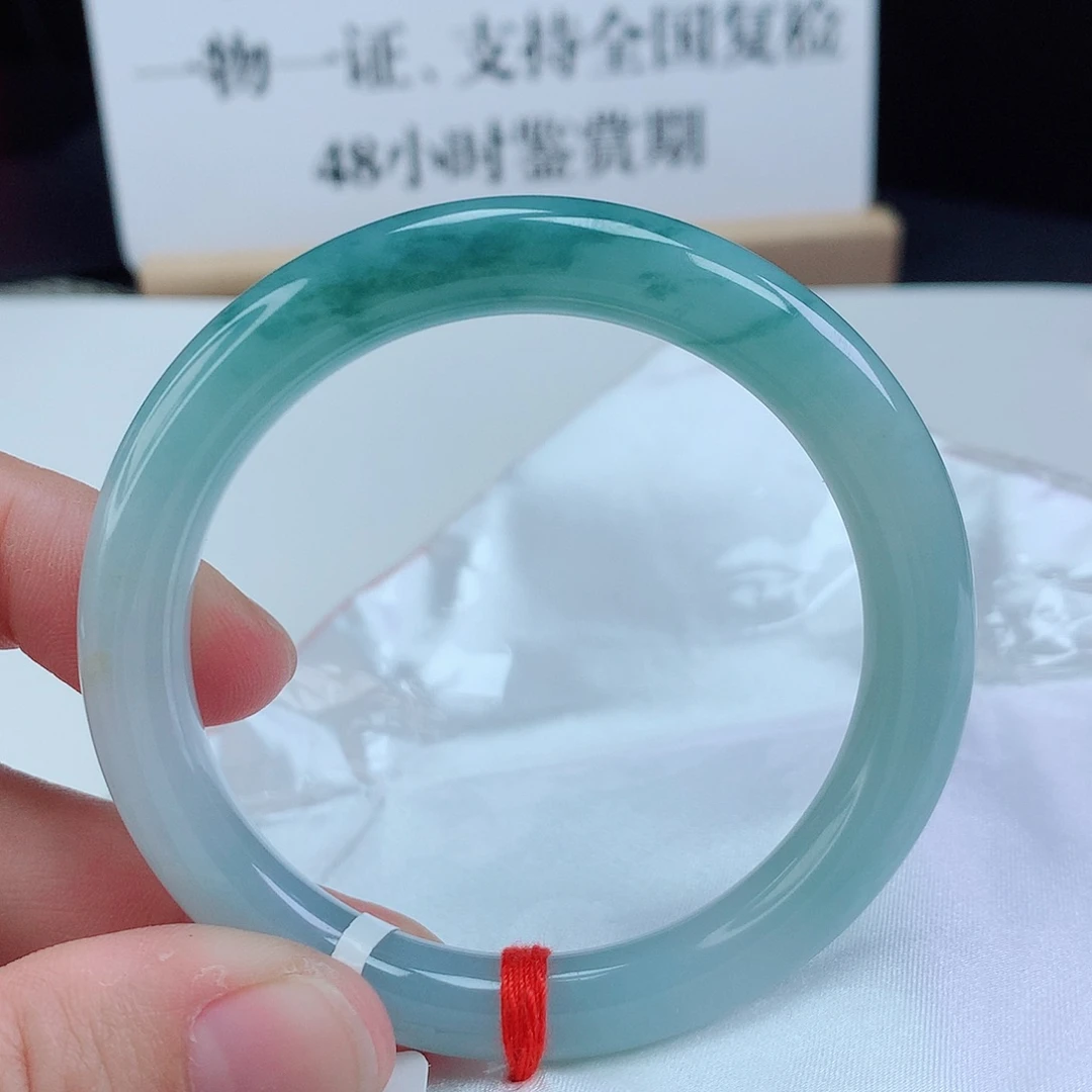 未镶嵌手镯翡翠57圈口