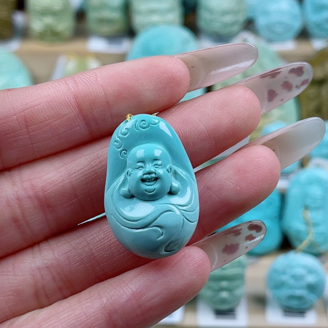 绿松石未镶嵌珠宝奇石