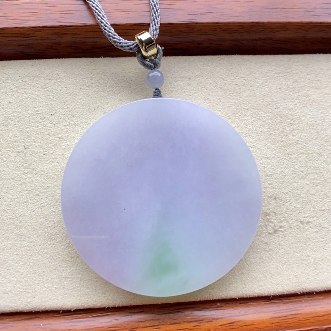 翡翠未镶嵌颈饰吊坠24