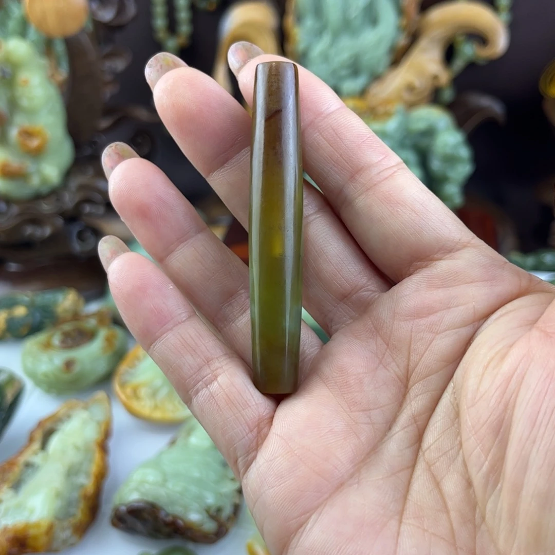 和田玉（糖玉）未镶嵌吊坠(不含链)