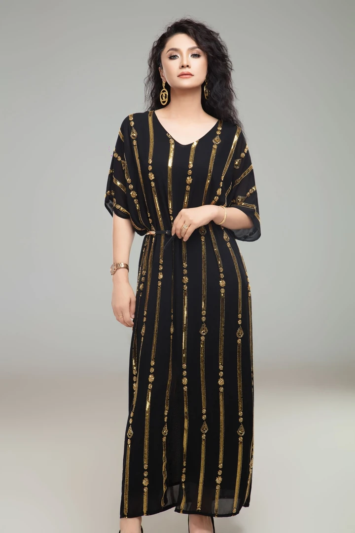 新疆包邮【送腰带】2025最新款裙子显瘦夏季时尚宽松修身