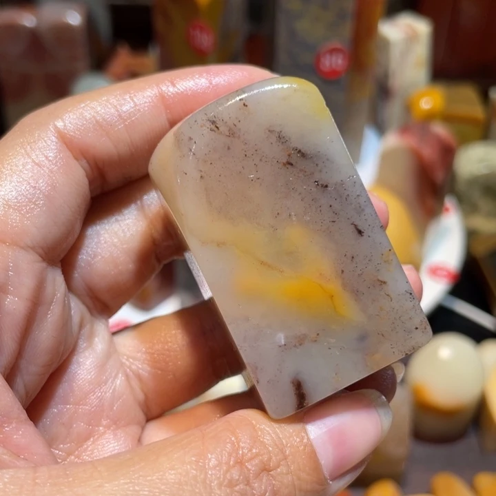 寿山石印石素章原石