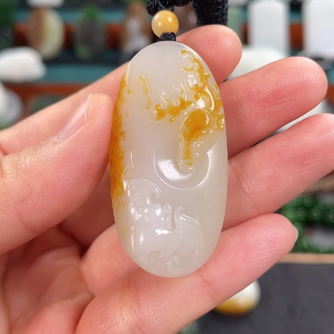 未镶嵌和田玉挂件