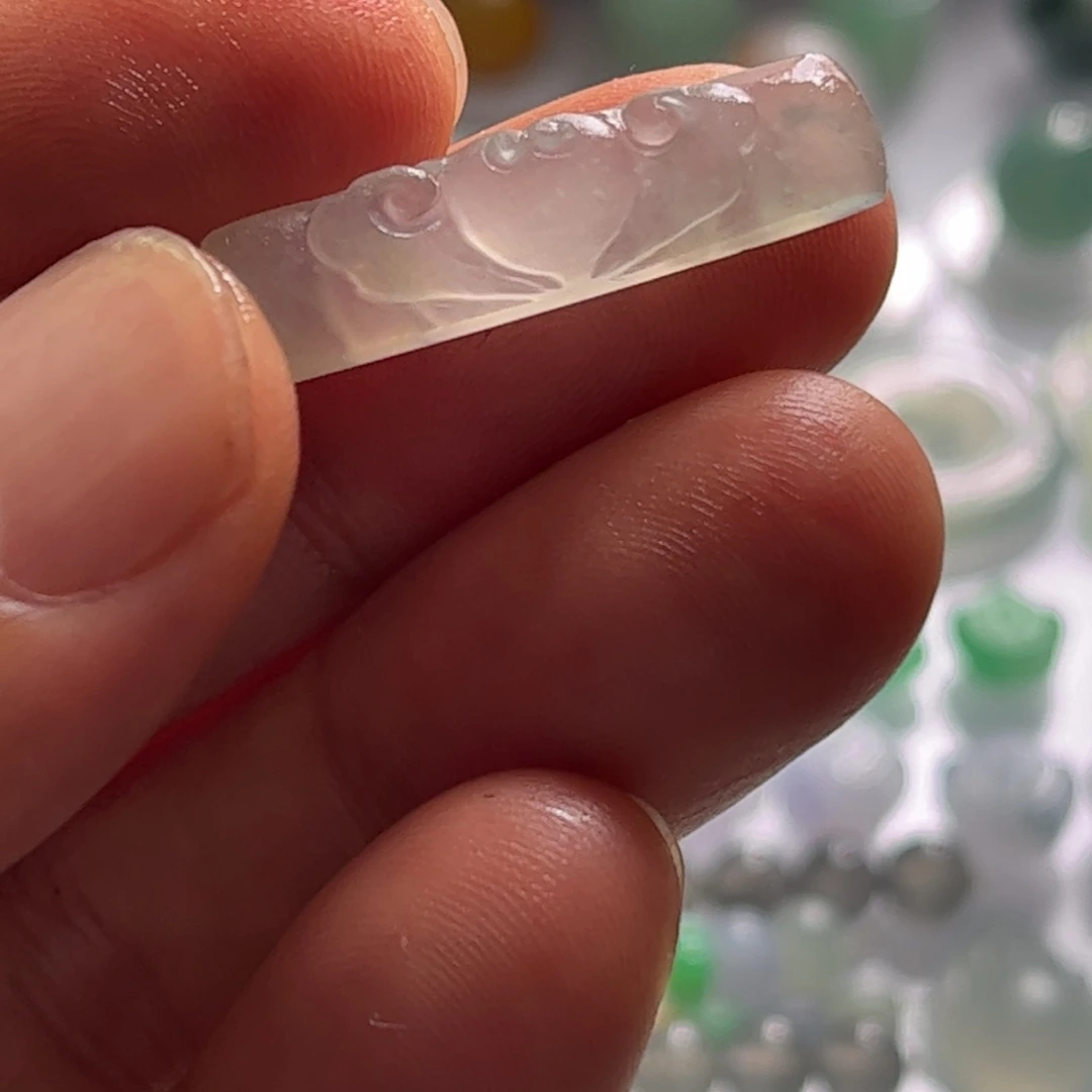 未镶嵌定制翡翠手牌