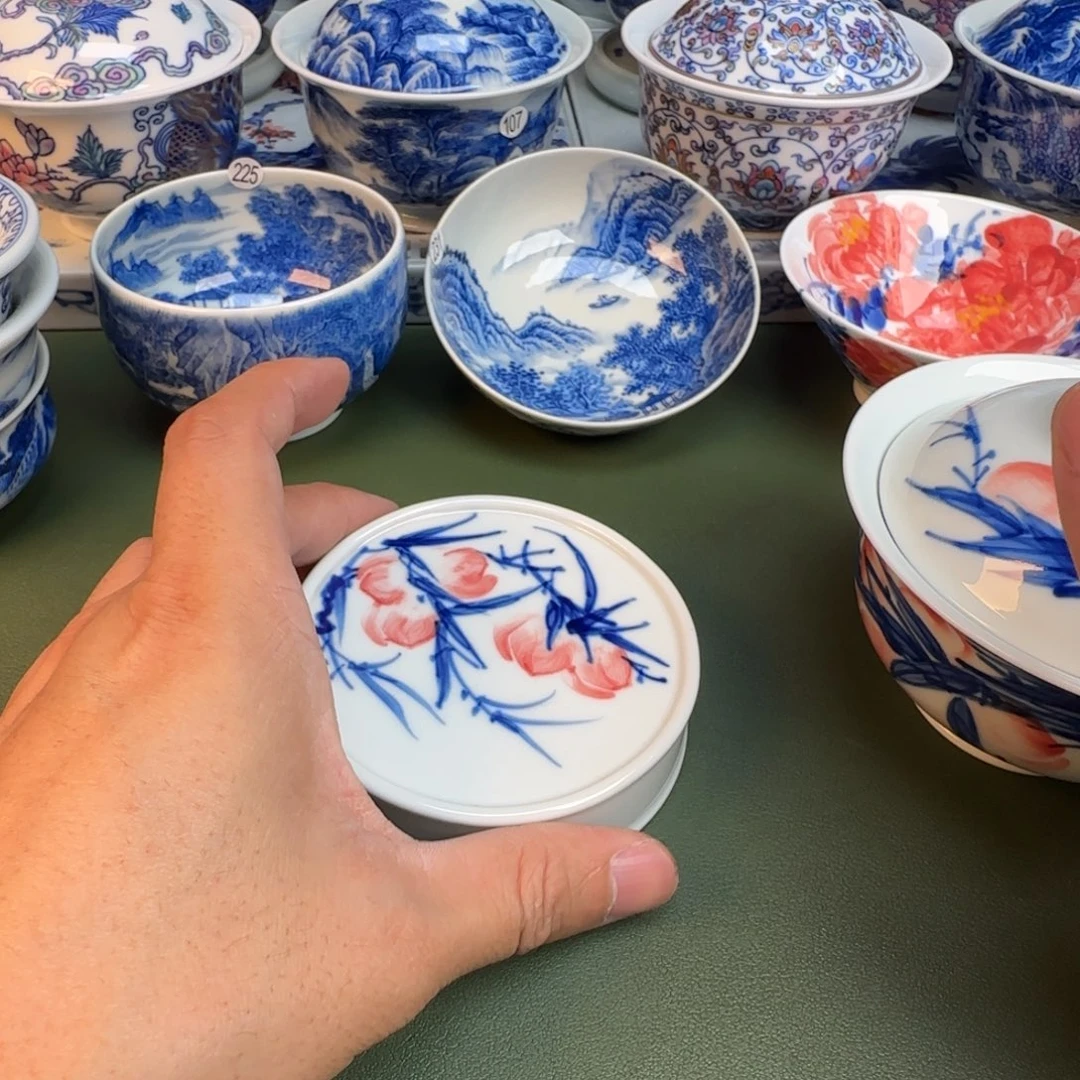 陶纯手工纯手绘茶具237
