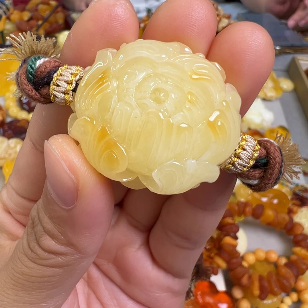 未镶嵌琥珀裸石蜜蜡