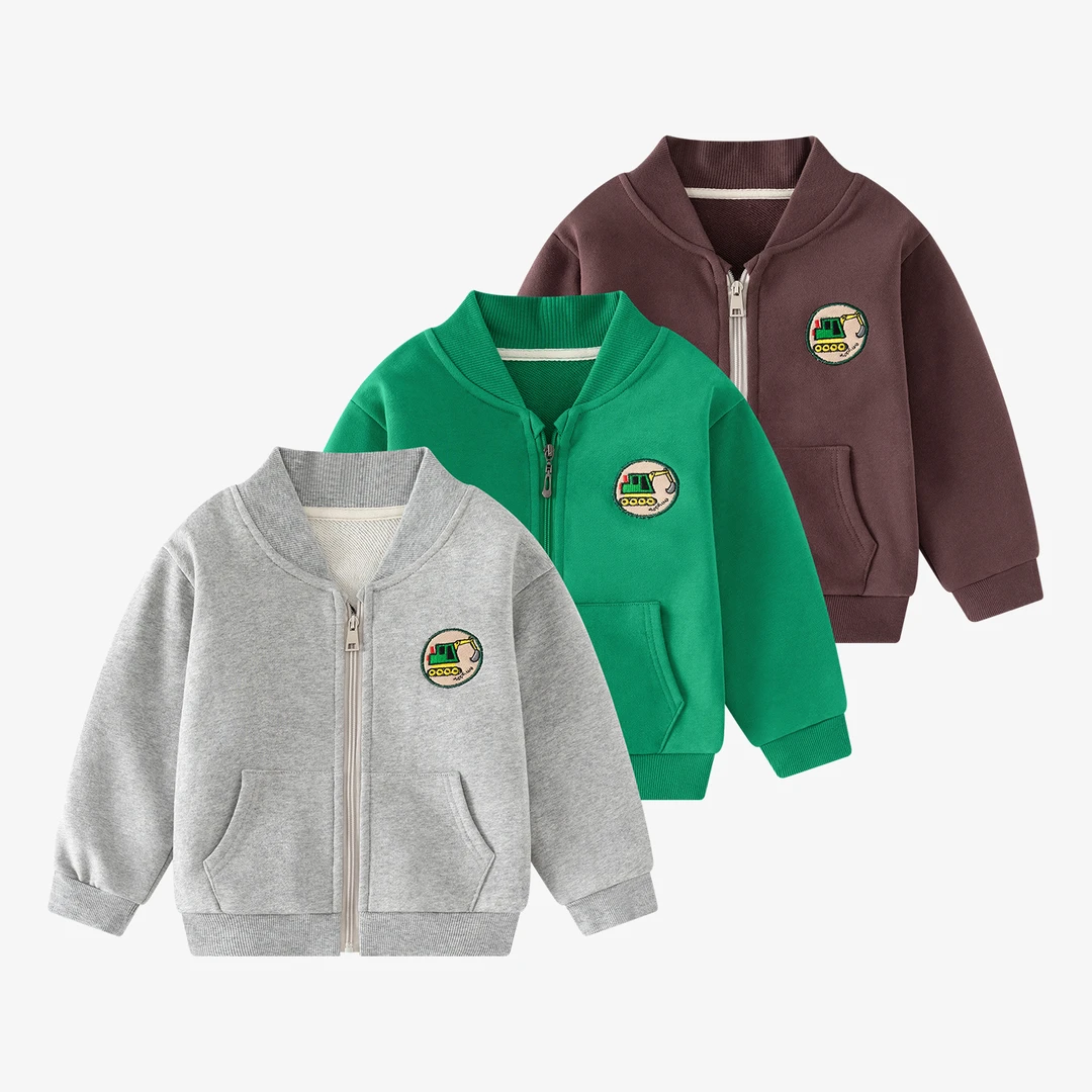 2025新款男童秋装外套春秋季洋气运动时髦帅气长袖休闲儿童装上衣