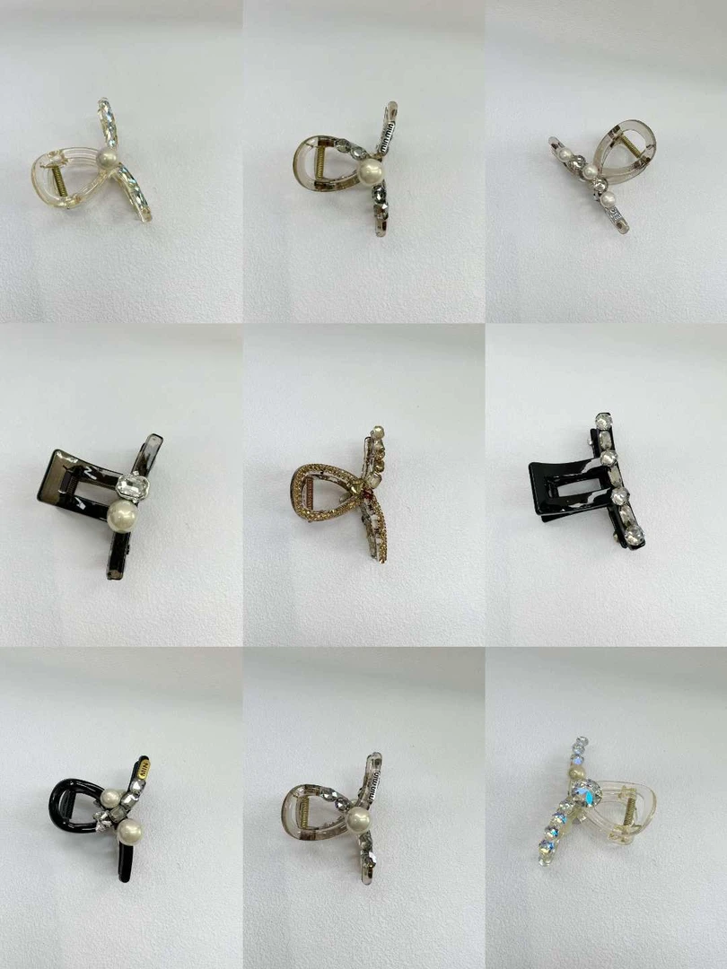 JX9米8公分少女风复古欧美风发夹轻奢女抓夹（多样性发其一）