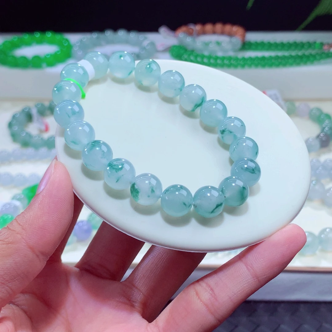 未镶嵌手链翡翠卡10