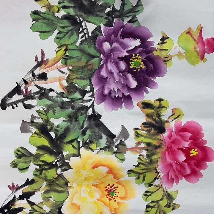 国画手绘国画作品