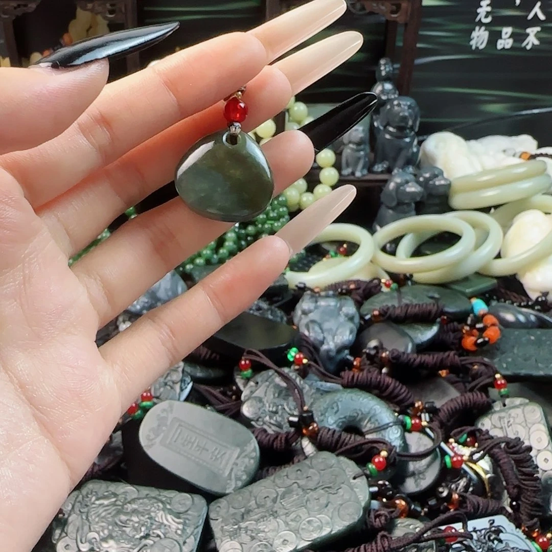 未镶嵌和田玉笔搁