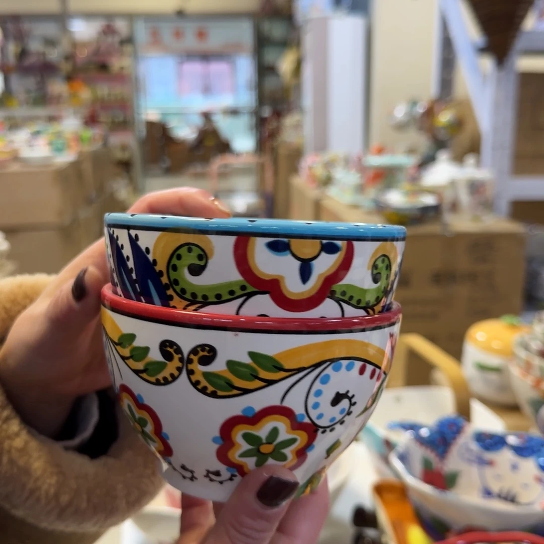 瓷4.7英寸饭碗2只看图