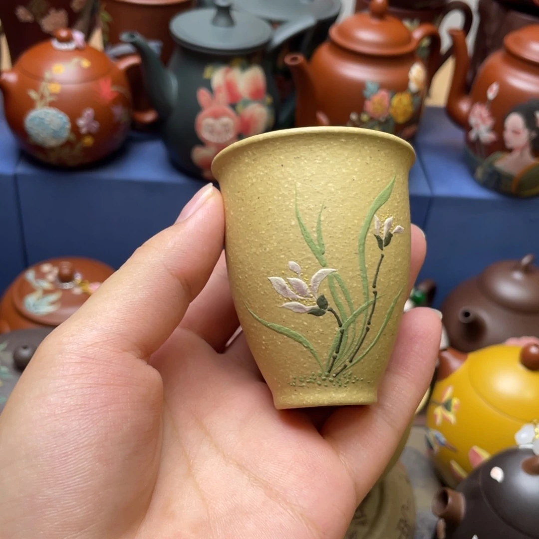 茶杯紫泥紫砂主人杯50cc