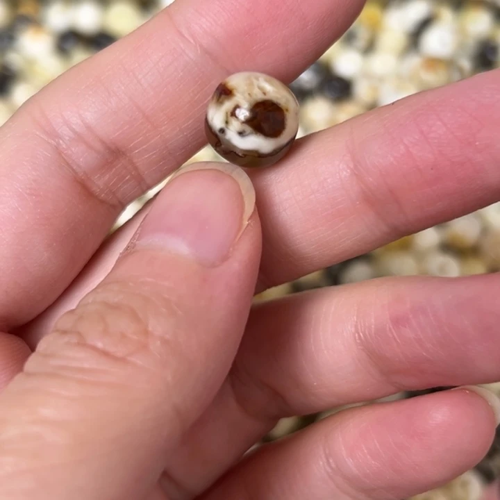 蜜蜡未镶嵌裸石10.8mm一个