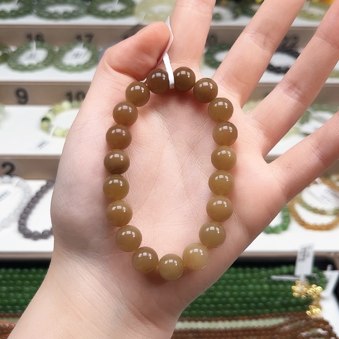 为***乐和田玉未镶嵌手链