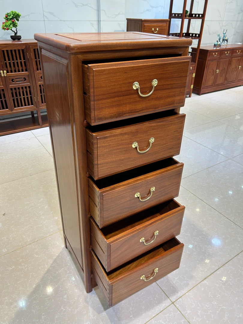 特价红木花梨木五斗柜储物柜收纳柜红木家具