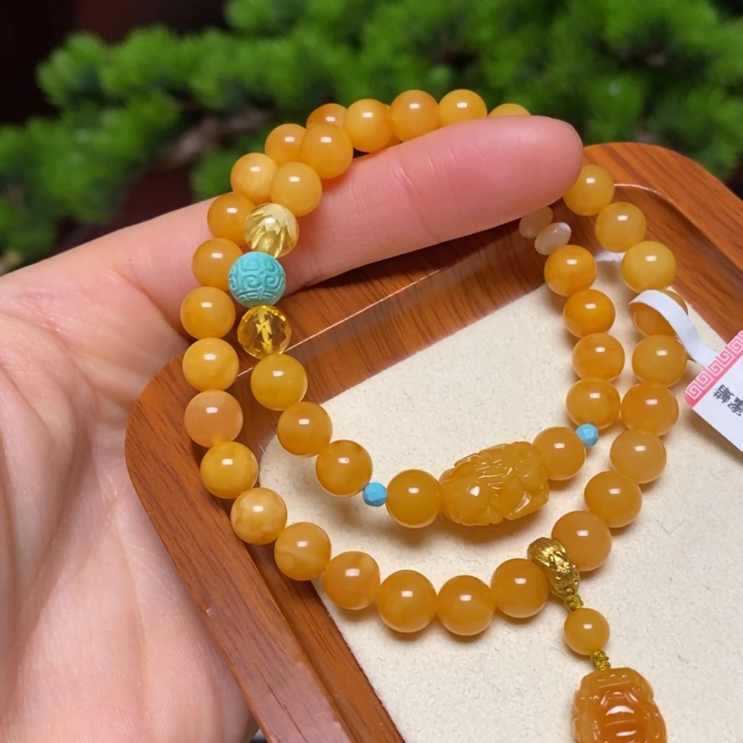 【闪购商品】手链蜜蜡未镶嵌手串