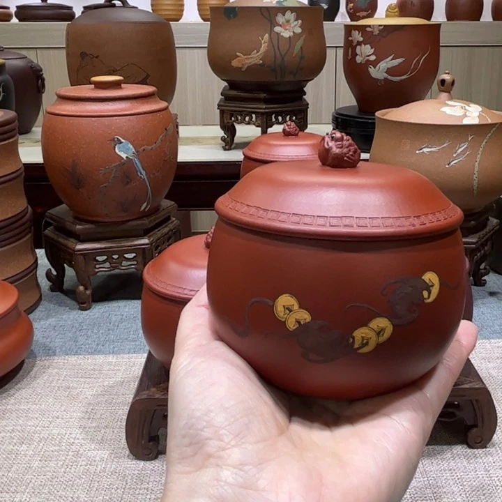 紫砂茶叶罐茶叶罐