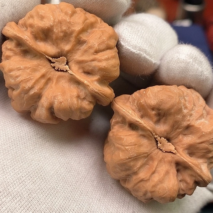 吊坠文玩核桃38全品白茬山地红皮蛤蟆