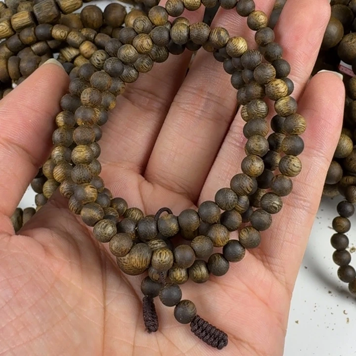 手串沉香奇楠沉香5mm多圈12克多样性发一条
