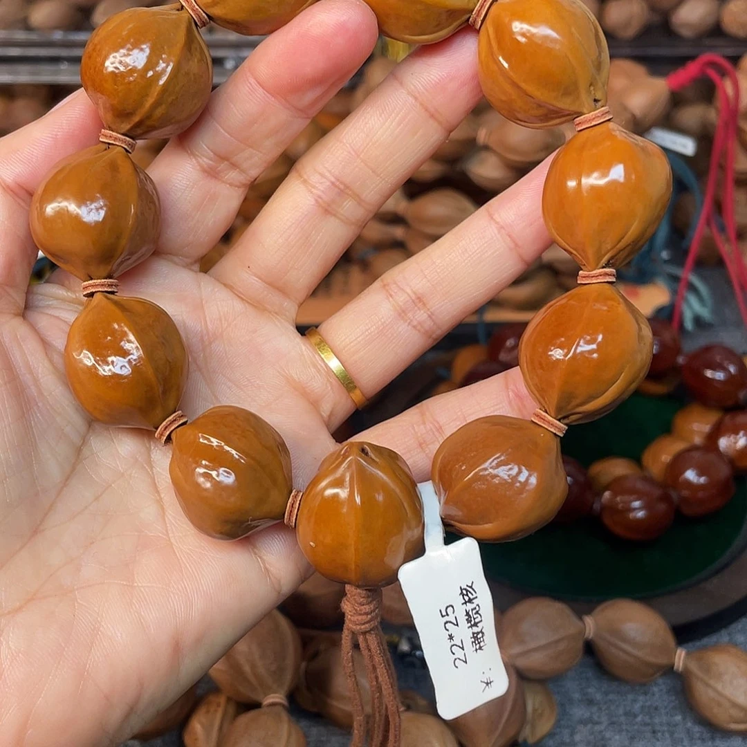 小***贝手串/手链橄榄核梅林铁核2225手串