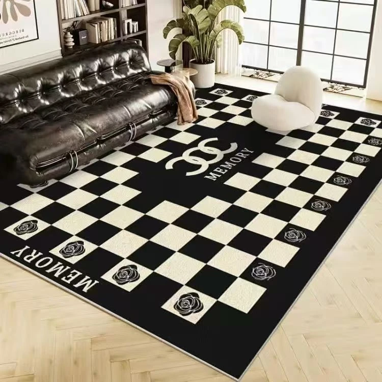 山茶花百搭客厅地毯铺装吸水吸油防滑耐磨防滑地垫