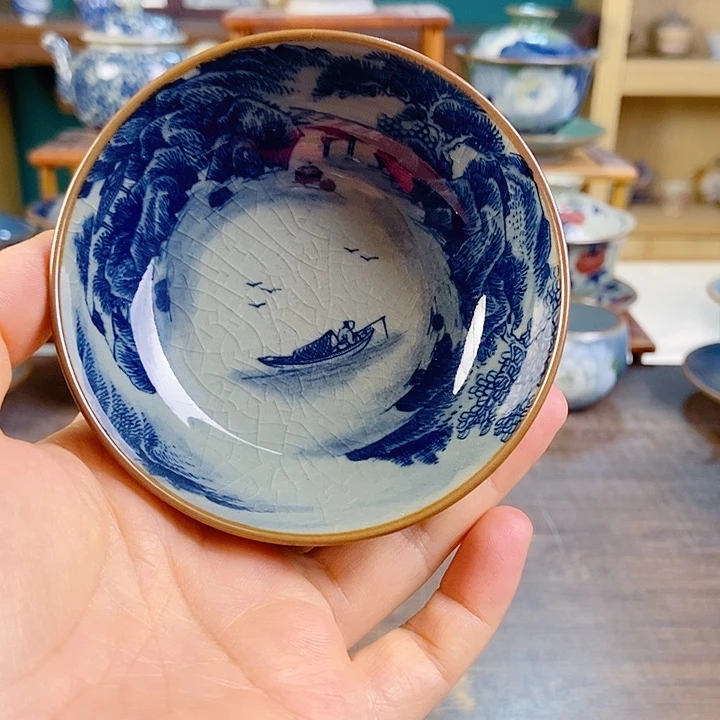 瓷片手工制作工艺精湛等