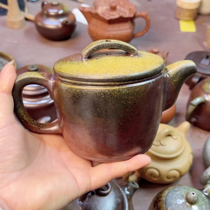 茶壶紫砂宜兴紫砂原矿泥料350