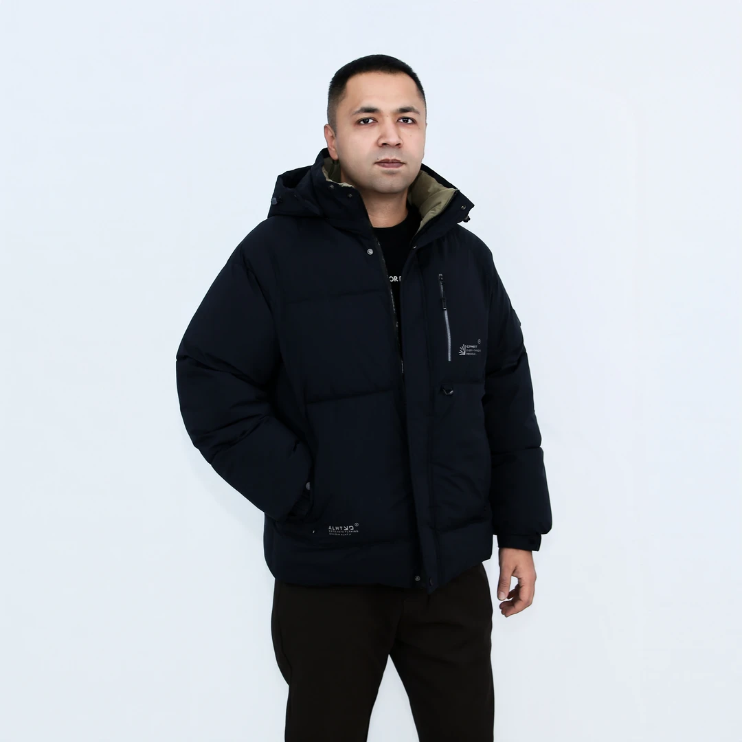 冬季男士防寒防风加厚中长款时尚户外秋冬保暖棉服男款6868
