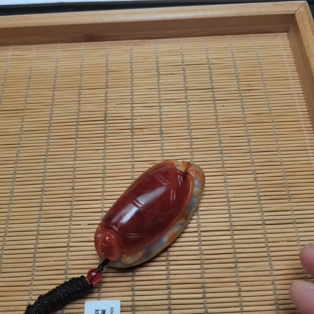 新疆和田玉富甲天下乌龟75克