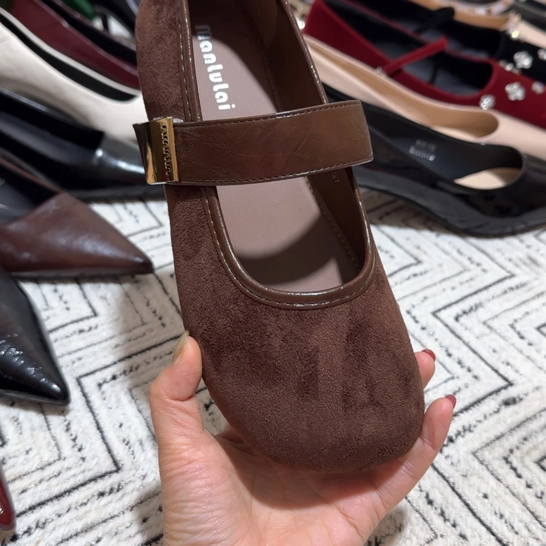 豆豆鞋咖啡色平度37码不退换