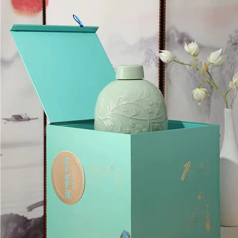 金沙回沙酒 53度5L *1坛 宋瓷梅瓶 收藏送礼佳品53度