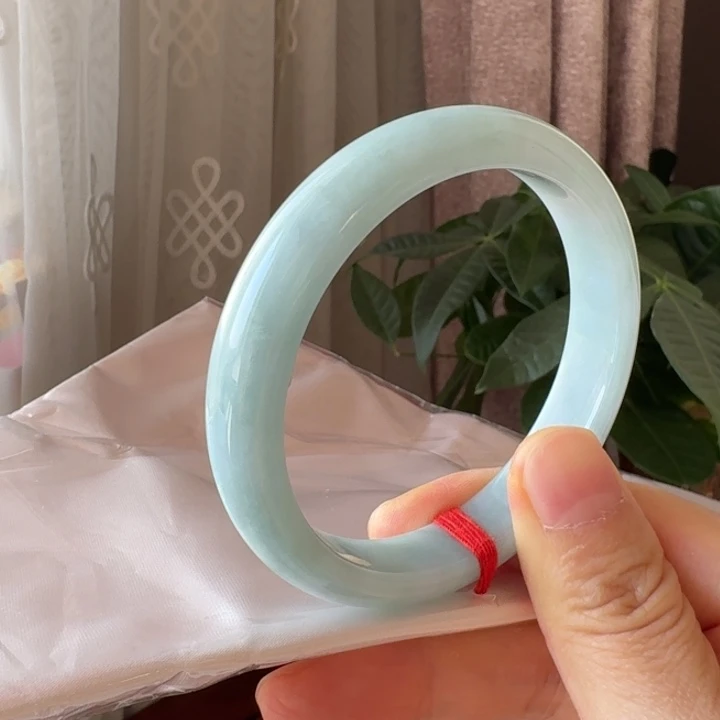 翡翠未镶嵌手镯59圈口
