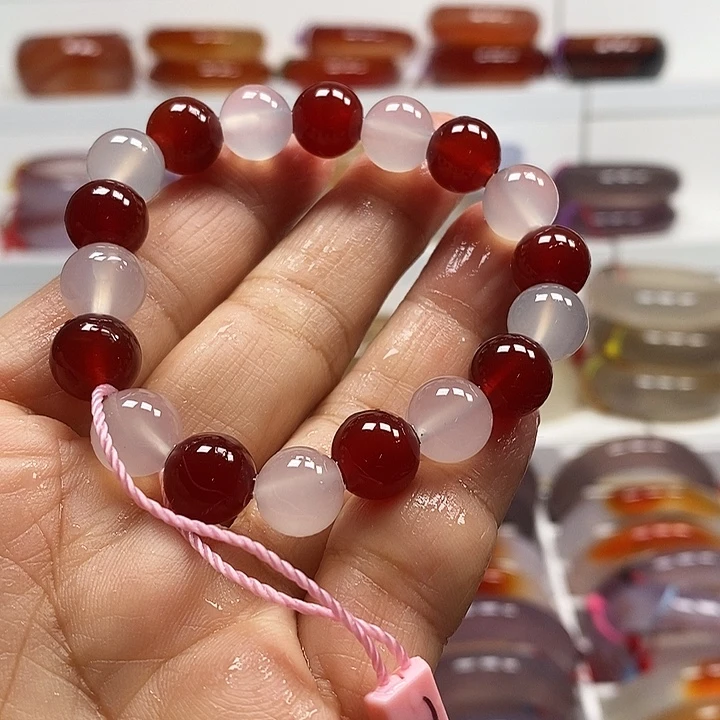 玛瑙/玉髓未镶嵌手链