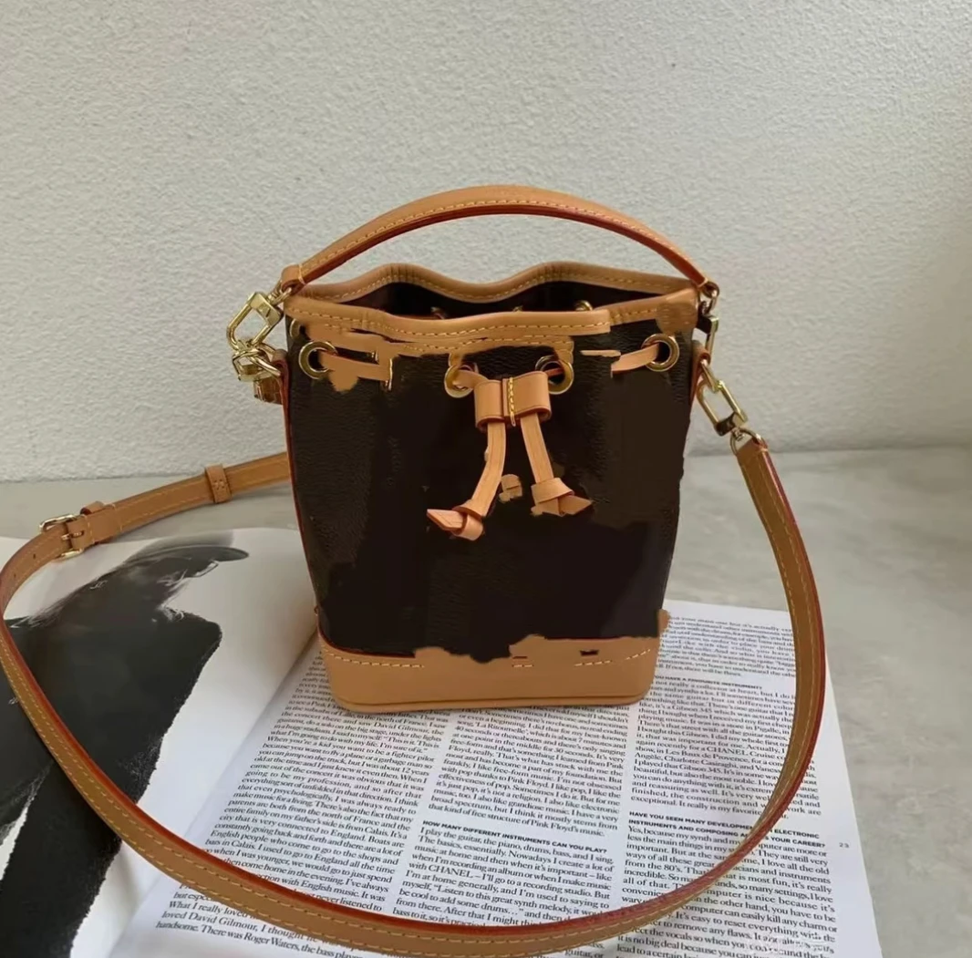 《小水桶/13cm》全套包装 元版聊 全钢五金 斜挎包