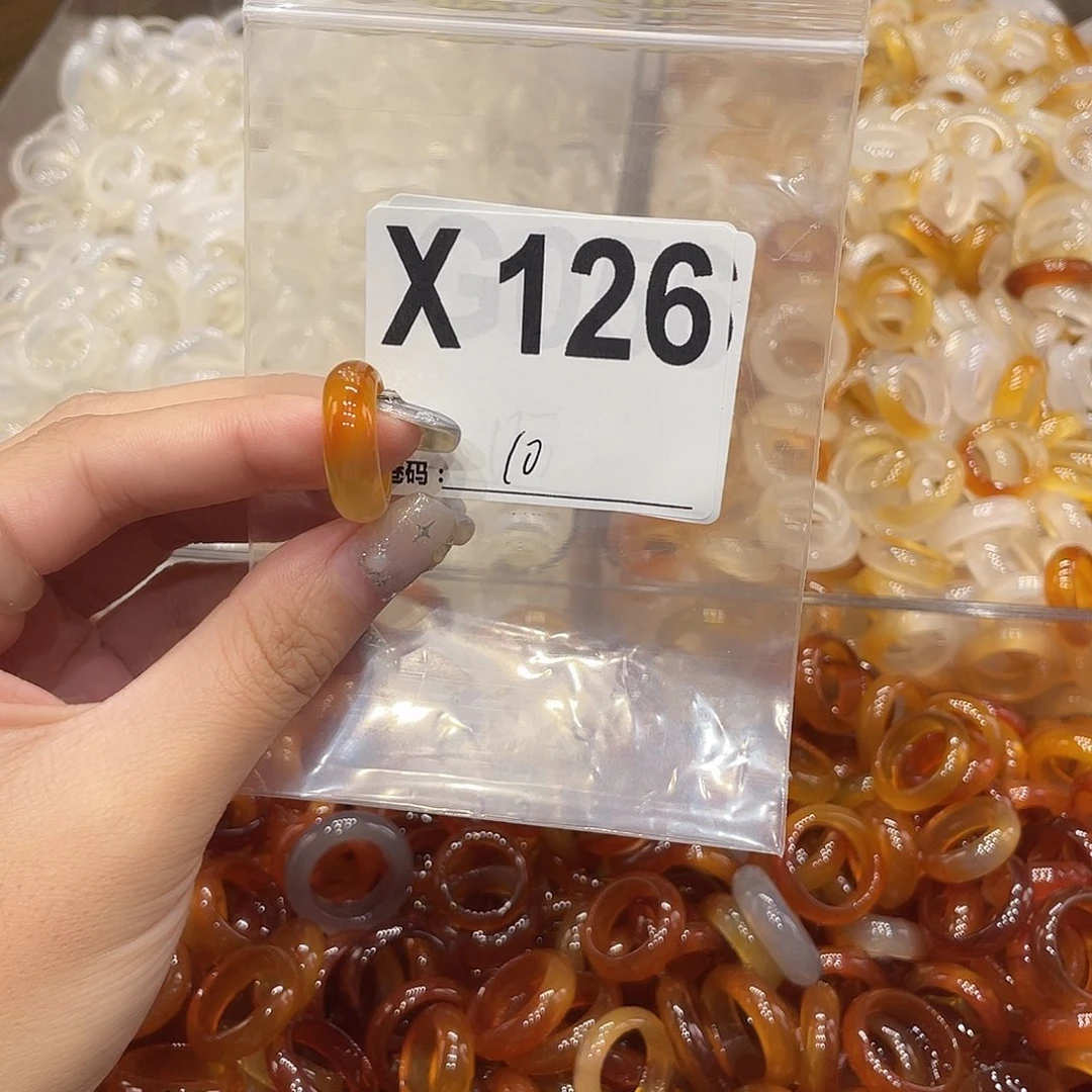 未镶嵌戒指玛瑙/玉髓126