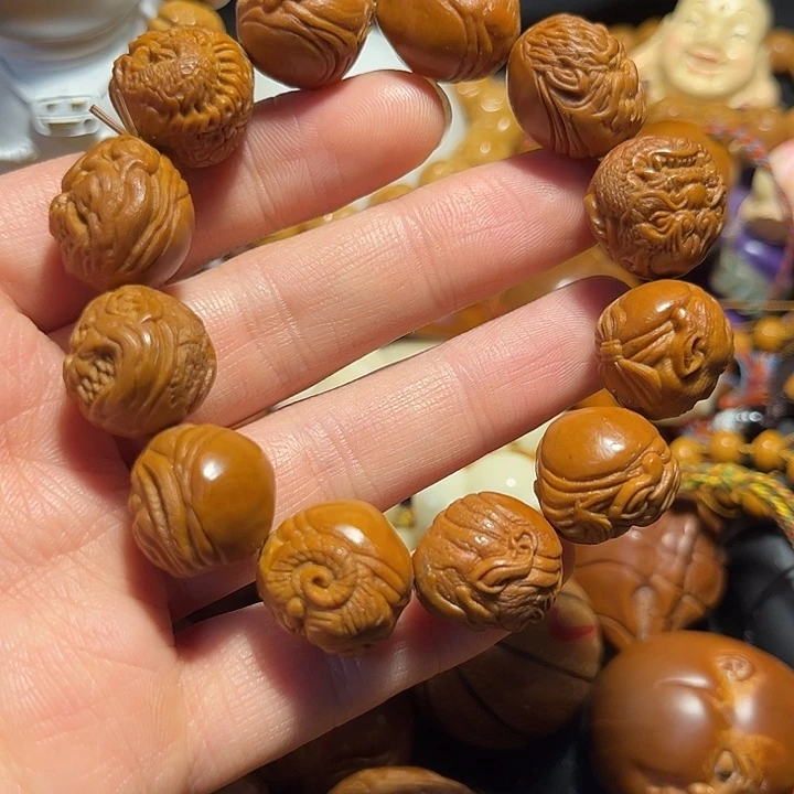 手串/手链橄榄核十二生肖恶僧