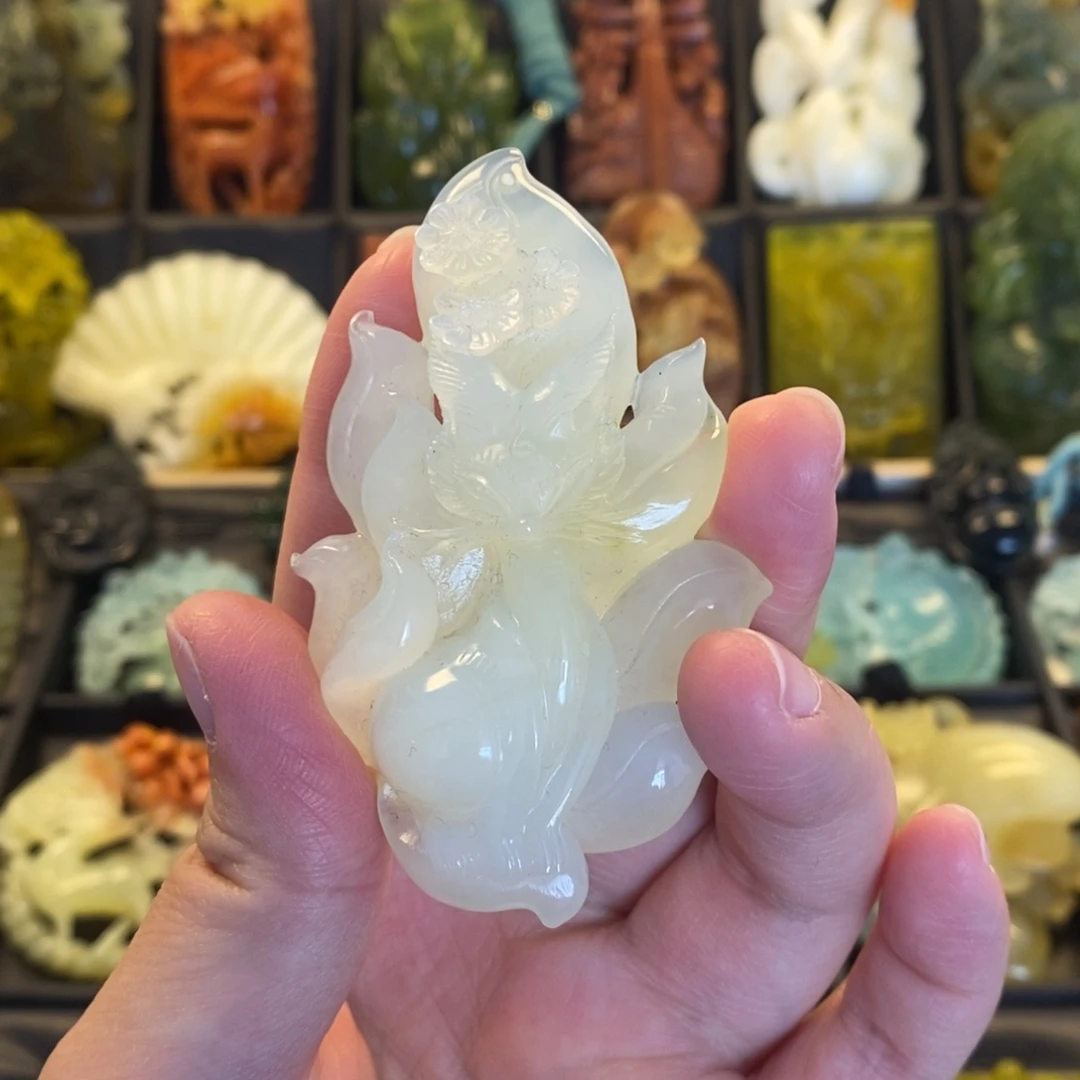 蛇纹石玉合金颈饰