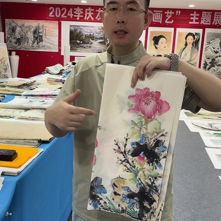 国画今天早上国画作品欣赏