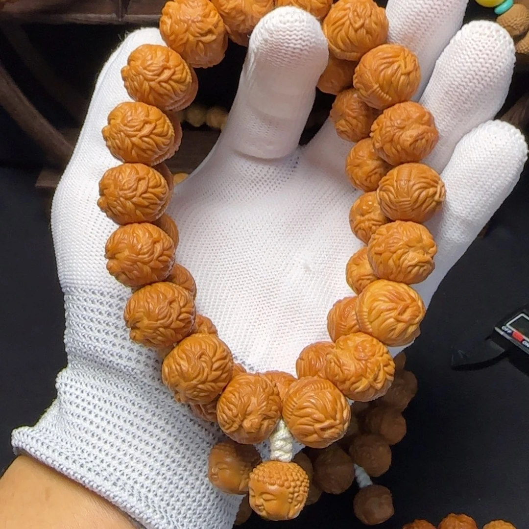 自***由吊坠猴头核桃猴头