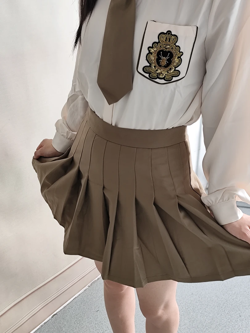 【喜马】学院风jk套装