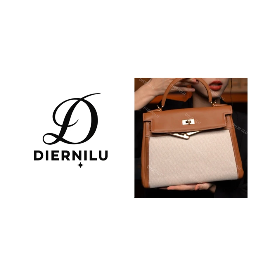 DIERNILU/30cm原创高定真皮包-H1267