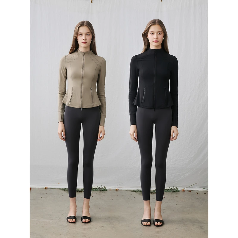 Mix Selection｜高弹+莱卡纤维防晒瑜伽外套外套女MSGBJW0655